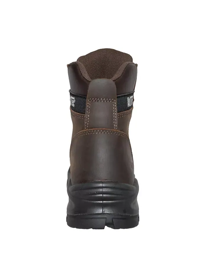 Мужские рабочие ботинки 6" Waterproof Composite Toe коричневые AdTec — изображение 5 из 7, коричневый
