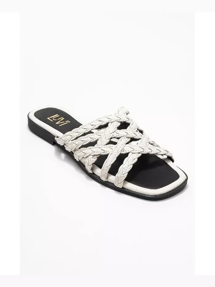 Кожаные сланцы Alisha Slide (Женские) Forever & Always Shoes