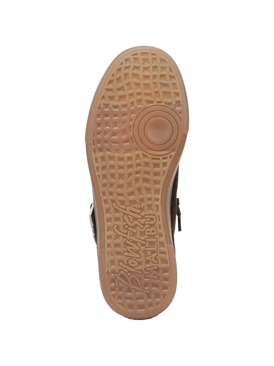 Кроссовки-слипоны Topanga с декоративной фурнитурой Blowfish Malibu, Espresso Faux Suede/Nylon — изображение 5 из 5, бежевый