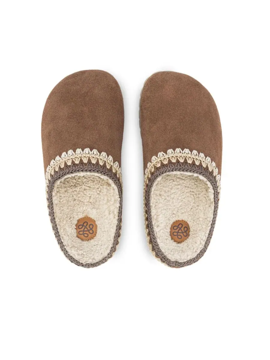 Женские сабо Bolinas The Sak, Tobacco Shearling