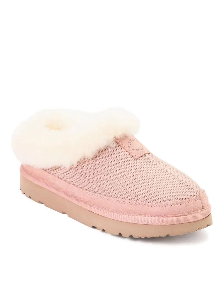 Женские тапочки-клоги из трикотажа с водоотталкивающей пропиткой, модель Fireside by Adelaide Sport