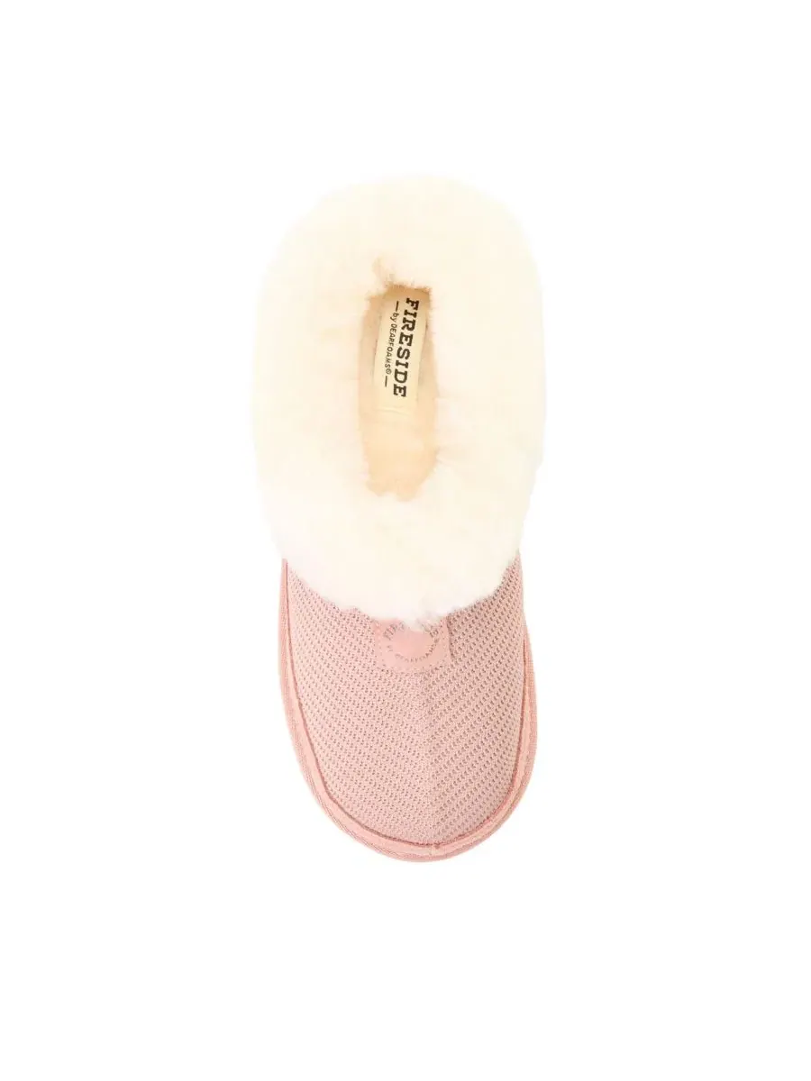 Женские тапочки-клоги из трикотажа с водоотталкивающей пропиткой, модель Fireside by Adelaide Sport — изображение 5 из 6