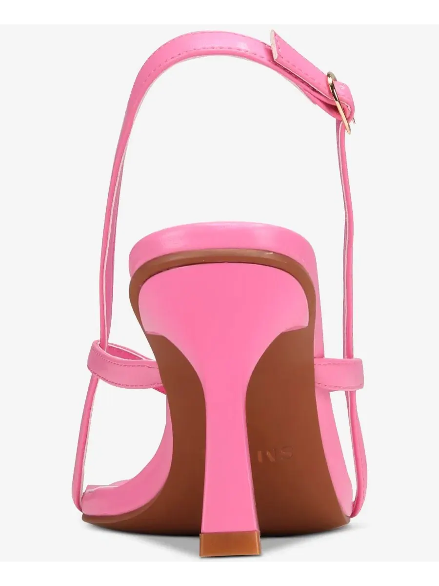 Женские сандалии Freya с открытой пяткой - доступны большие размеры SMASH Shoes — изображение 3 из 6, розовый
