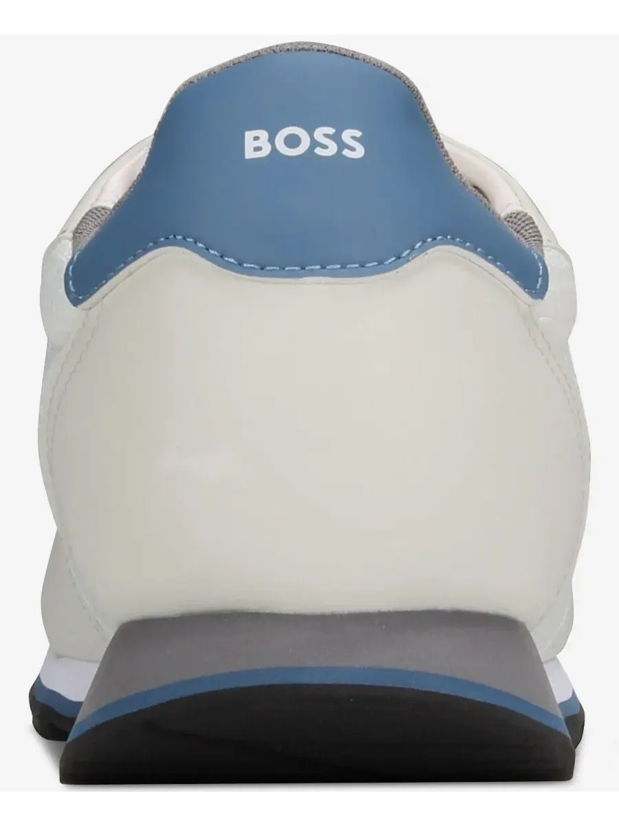 Мужские кроссовки для паркура Boss By Hugo Boss — изображение 3 из 5, белый/синий