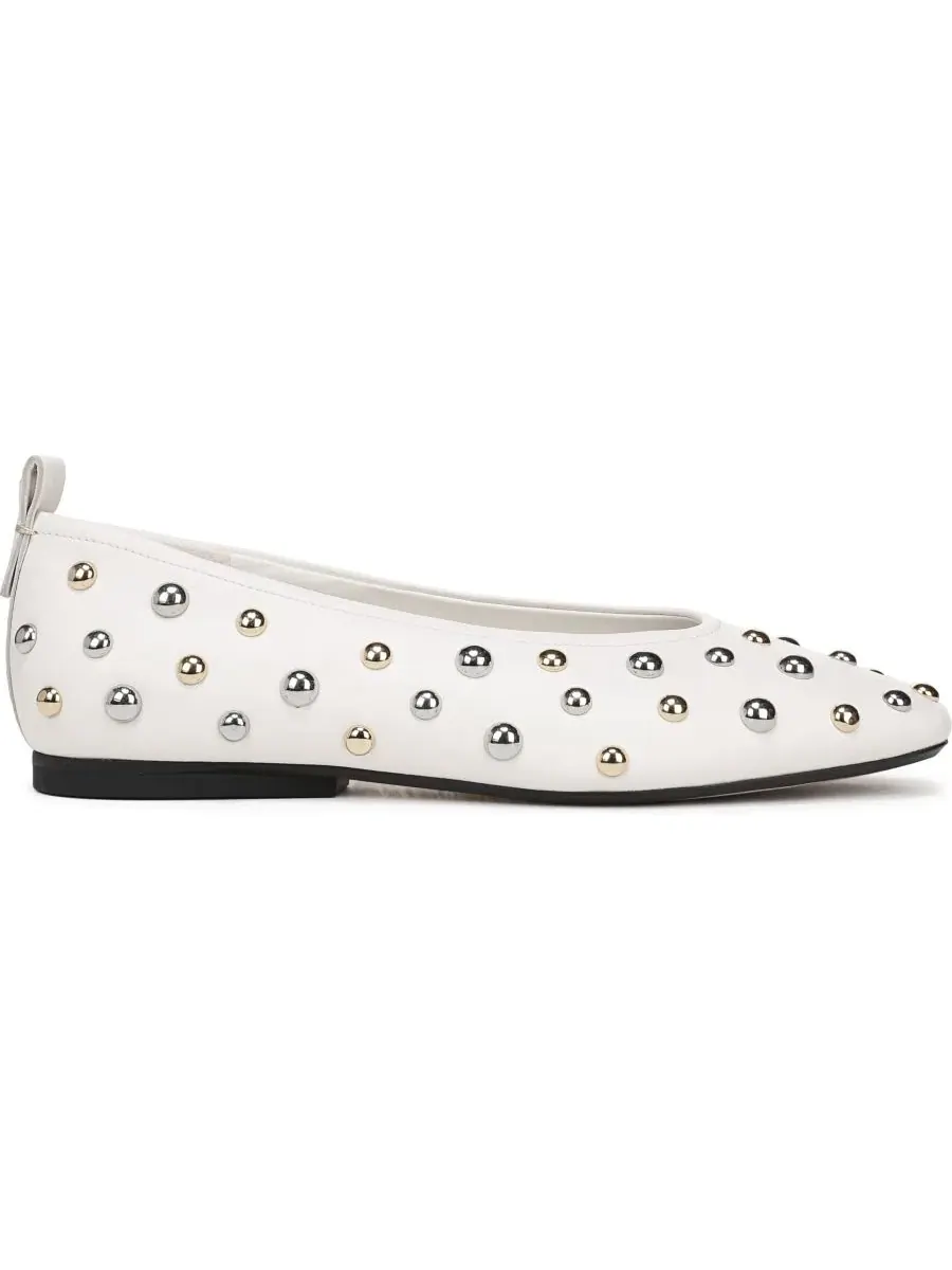 Балетки Carla-Stud с квадратным носком, Naturalizer — изображение 2 из 10, белый