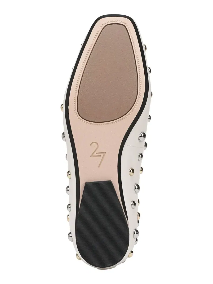 Балетки Carla-Stud с квадратным носком, Naturalizer — изображение 5 из 10, белый