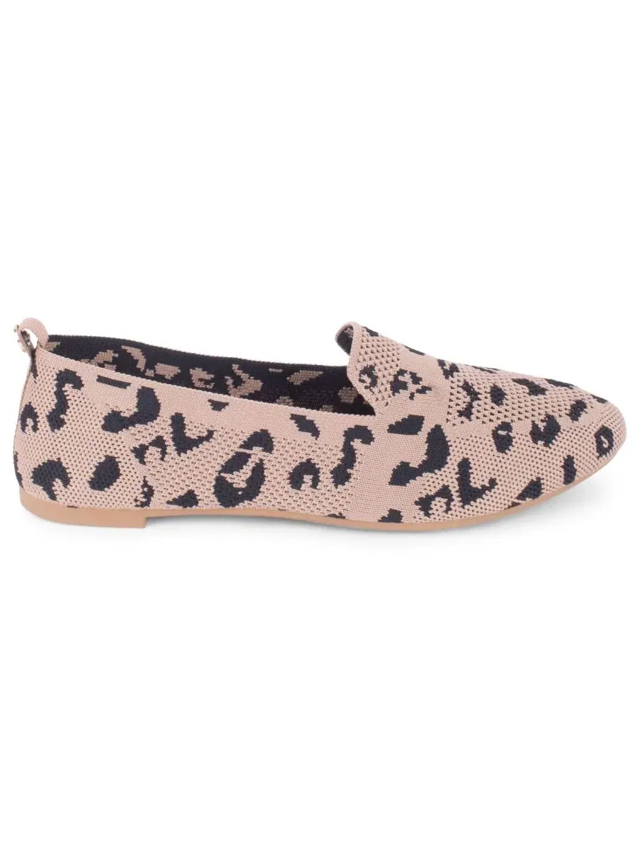 Туфли-слипоны Natalia из трикотажа Tahari — изображение 2 из 6, леопардовый