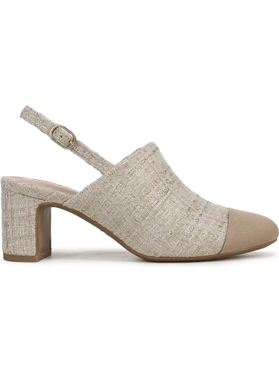 Туфли-лодочки с ремешком Tessa Slingback Pumps LifeStride — изображение 2 из 5, бежевый