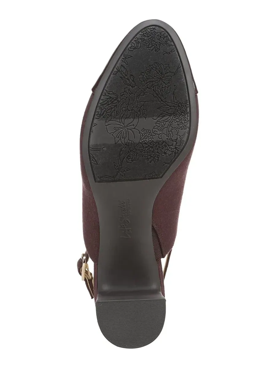 Туфли-лодочки Tessa Slingback LifeStride, Chocolate Plum Microsuede — изображение 5 из 5