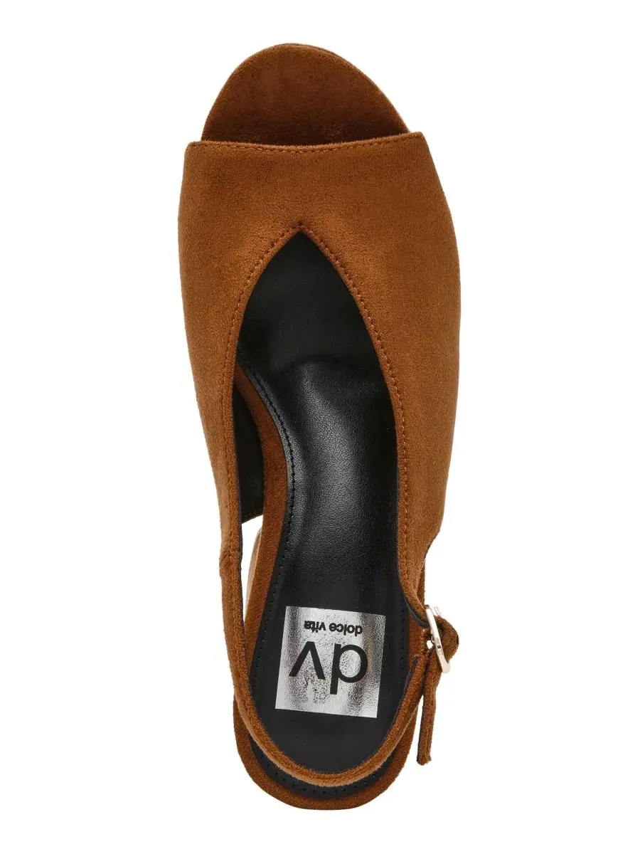Сандалии-платформа Wildan Slingback DV Dolce Vita — изображение 4 из 7, орех