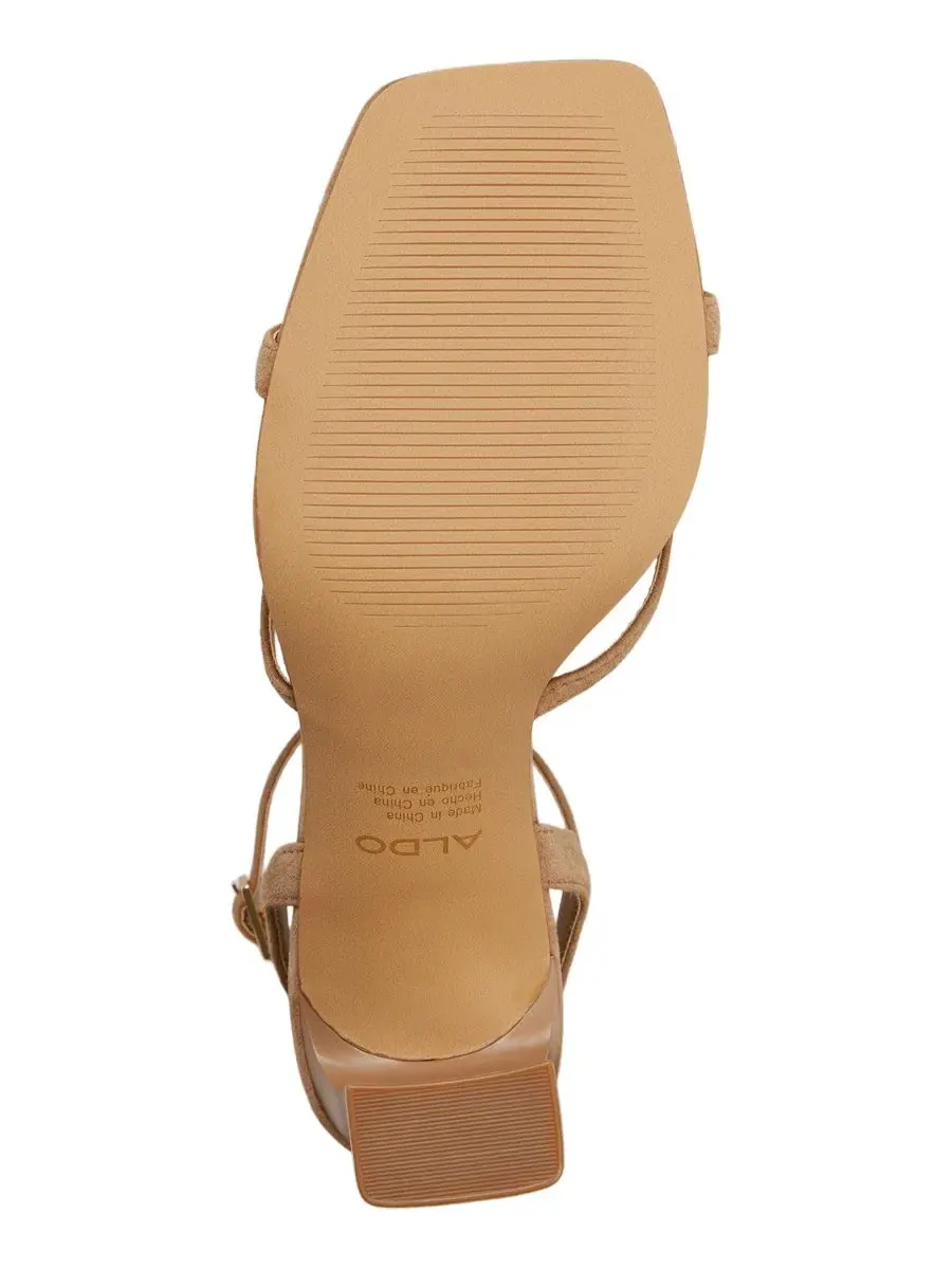 Босоножки на каблуке с квадратным носком Stellare ALDO — изображение 5 из 5, коричневый