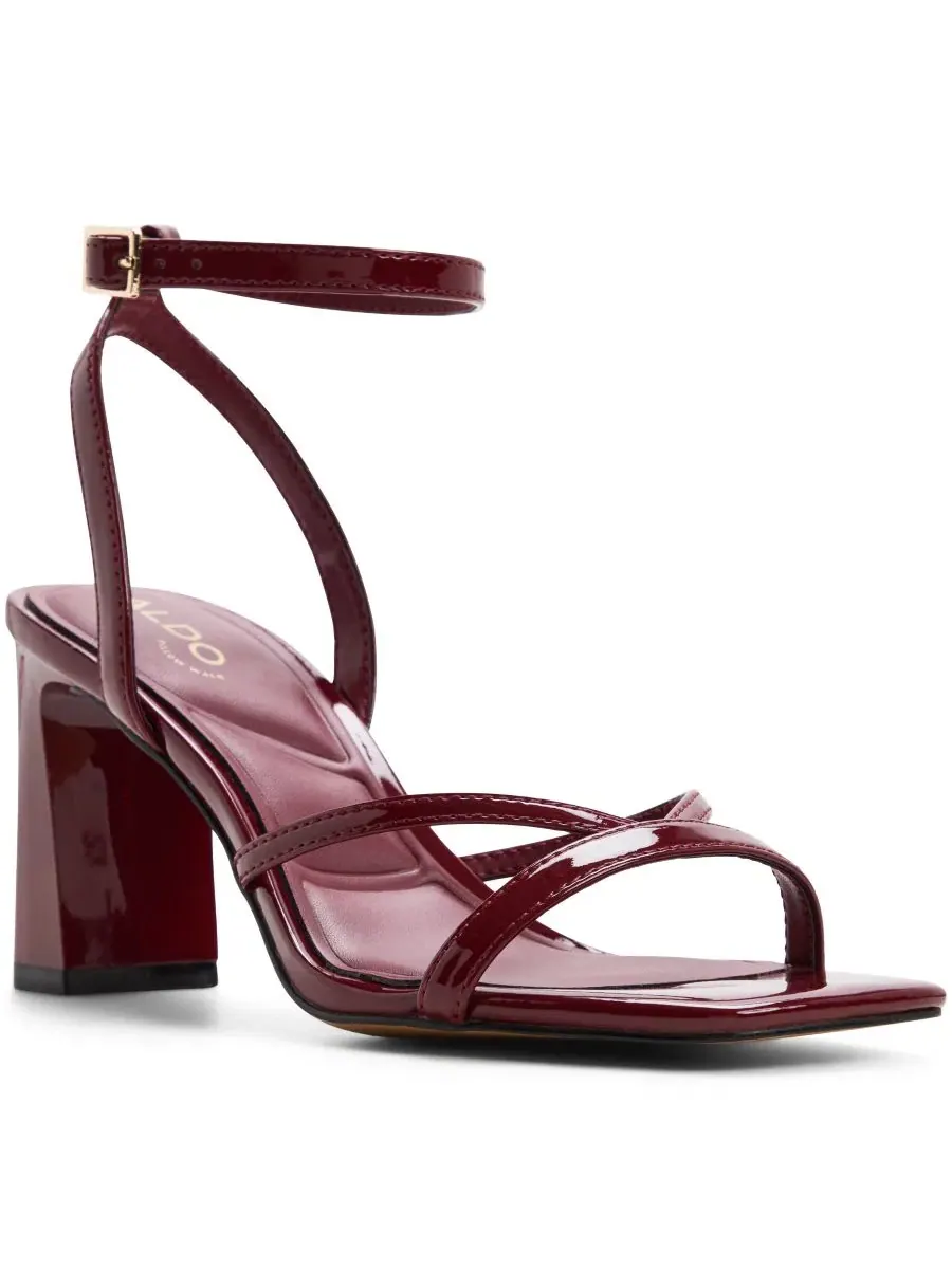 Босоножки на каблуке с регулируемым ремешком, модель Stellare Square Toe ALDO