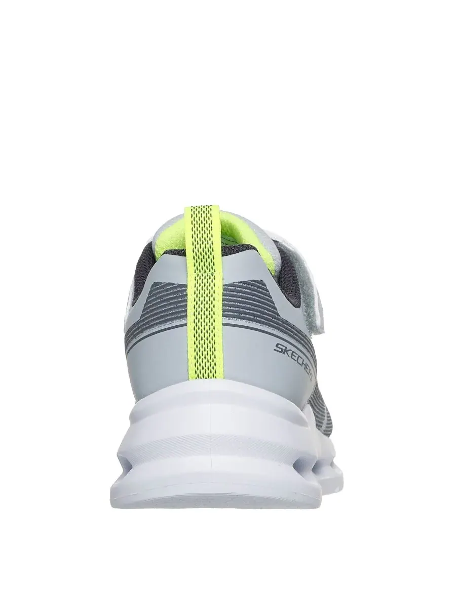 Детские кроссовки S-Lights: Glide-Step Lights с застежкой-липучкой от Finish Line Skechers — изображение 4 из 6, серый