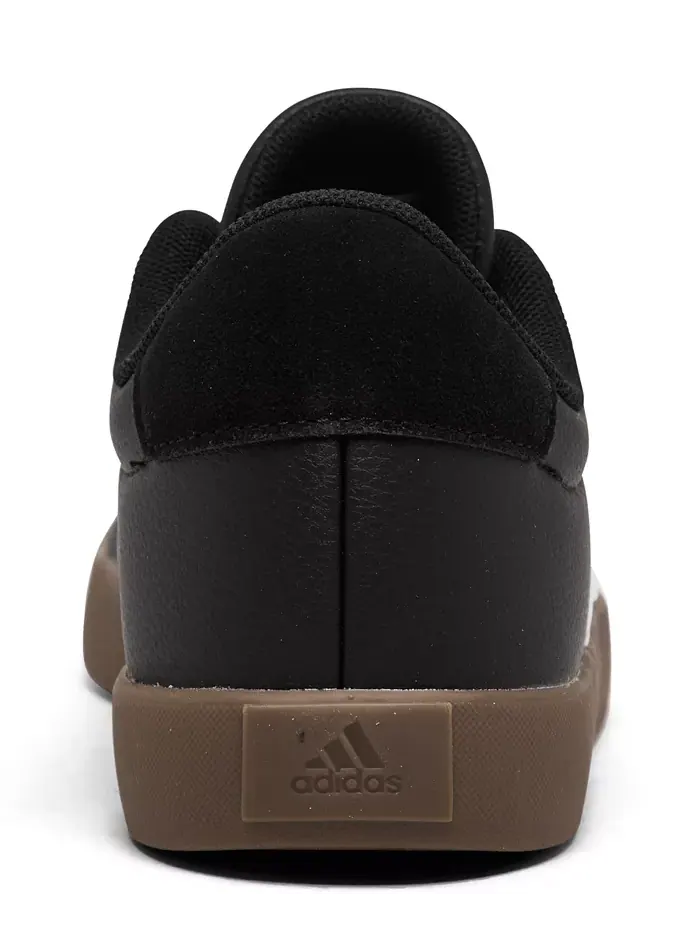 Кроссовки VL Court 3.0 для подростков от Finish Line adidas — изображение 4 из 6, черный белый