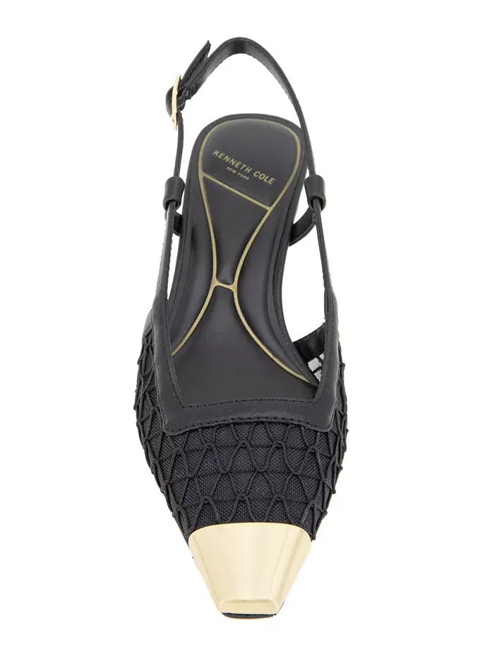Женские туфли-лодочки Maxine с металлическим носком Kenneth Cole New York — изображение 7 из 8, черный