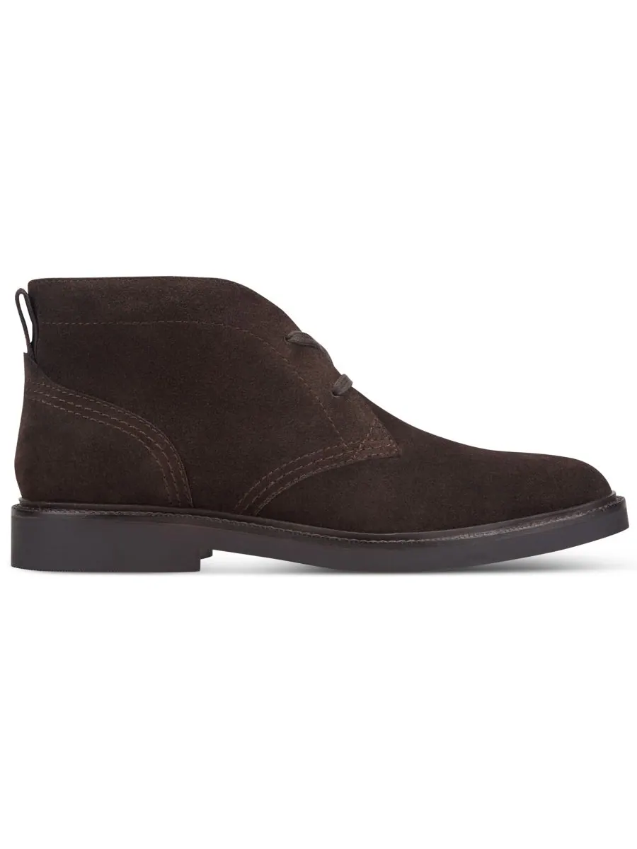 Мужские ботинки-чукка Wilhem на шнуровке Kenneth Cole New York — изображение 2 из 5, темный коричневый