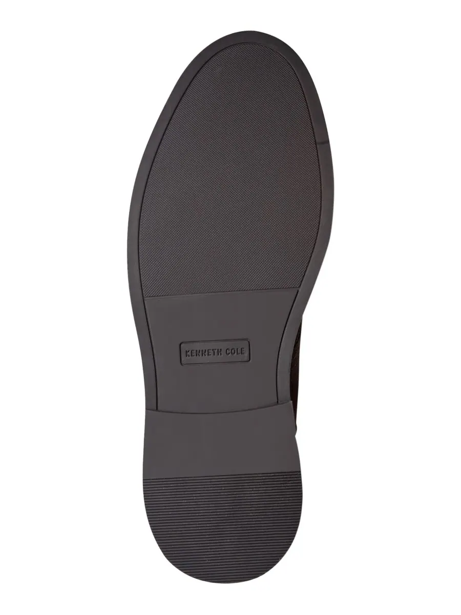 Мужские ботинки-чукка Wilhem на шнуровке Kenneth Cole New York — изображение 5 из 5, темный коричневый