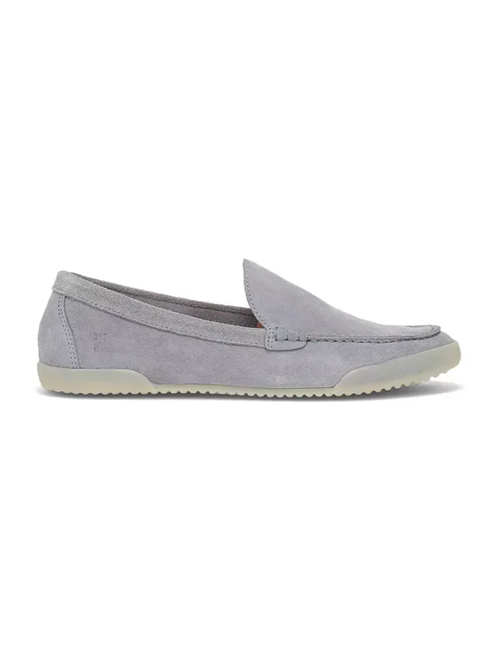 Женские лоферы Melanie Slip-On Skimmer из замши и кожи Frye — изображение 2 из 5, синий