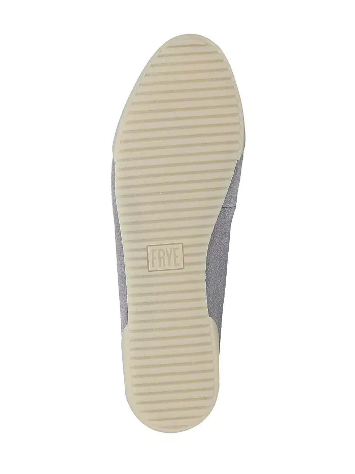 Женские лоферы Melanie Slip-On Skimmer из замши и кожи Frye — изображение 5 из 5, синий