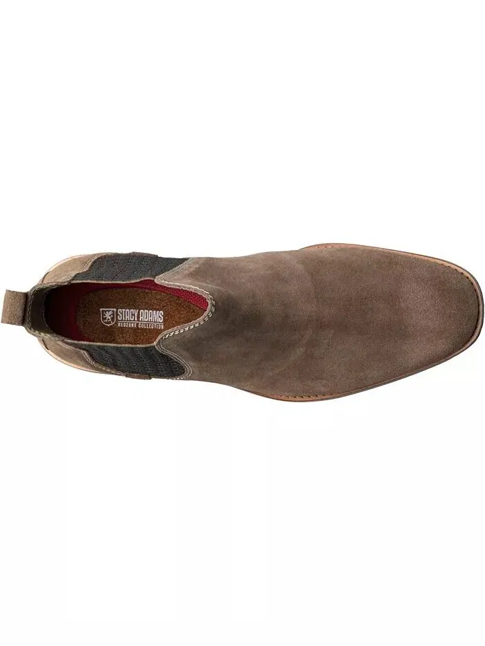 Мужские ботинки челси Gabriel Plain Toe Stacy Adams — изображение 6 из 15, грибной