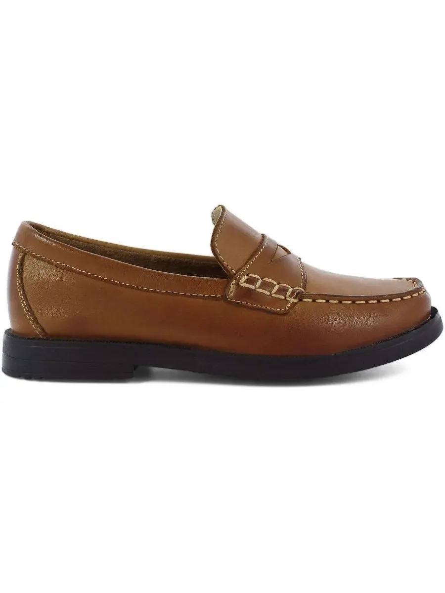 Детские лоферы для игры в крокет "Маленький мальчик" (Penny Loafer JR. Shoes) Florsheim — изображение 3 из 7, бежевый