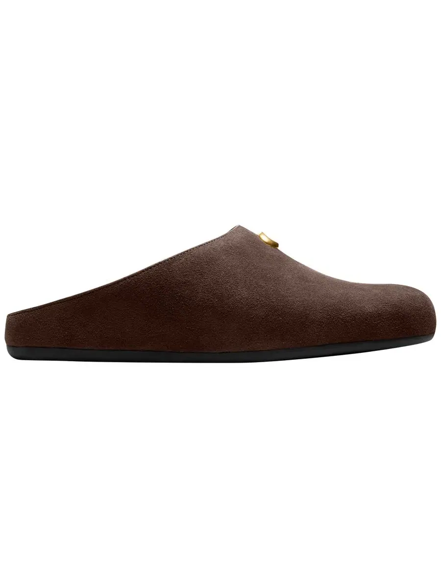 Женские мюли COACH Sculpted C Soft — изображение 2 из 6, шоколадный