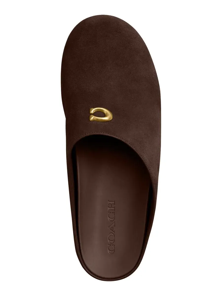 Женские мюли COACH Sculpted C Soft — изображение 4 из 6, шоколадный