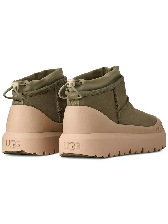 Мужские классические ультрамини гибридные ботинки Weather Ugg — изображение 4 из 6, зеленый