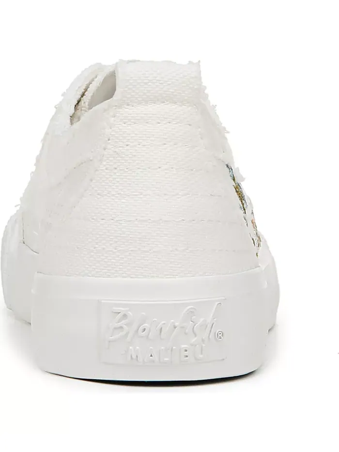 Женские яркие шнурованные платформенные кроссовки Vivid Blowfish Malibu — изображение 3 из 5, белый