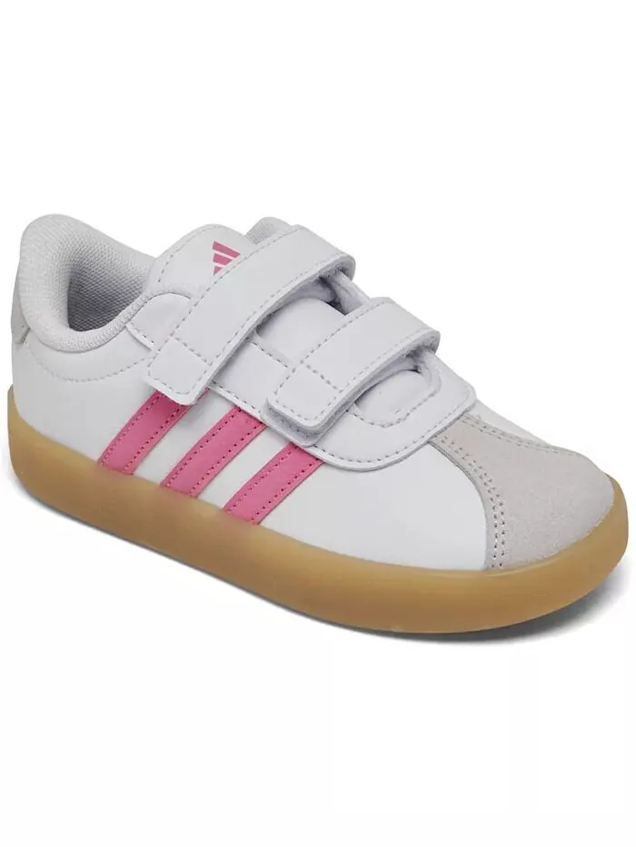 Повседневные кроссовки VL Court 3.0 для девочек Toddler Girls от Finish Line Adidas