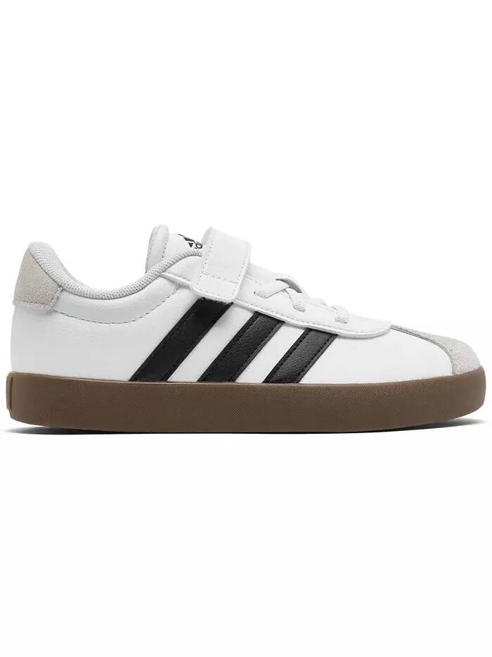 Повседневные кроссовки Little Kids VL Court 3.0 с ремешком на застежке от Finish Line Adidas — изображение 2 из 6