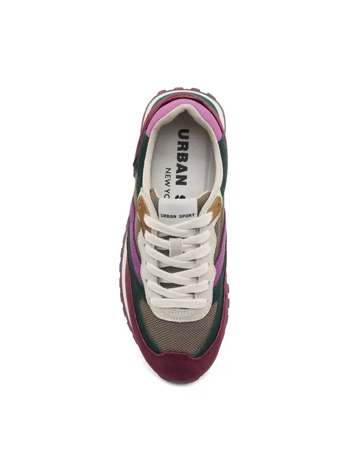 Кроссовки Vera Sneaker Urban Sport — изображение 6 из 6, винный