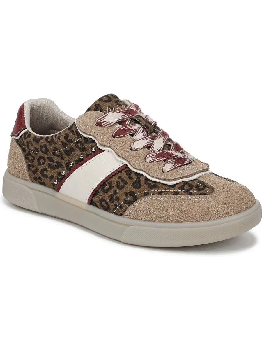 Кроссовки женские с принтом Leopard Print Faux Suede Blowfish Malibu — изображение 1 из 5