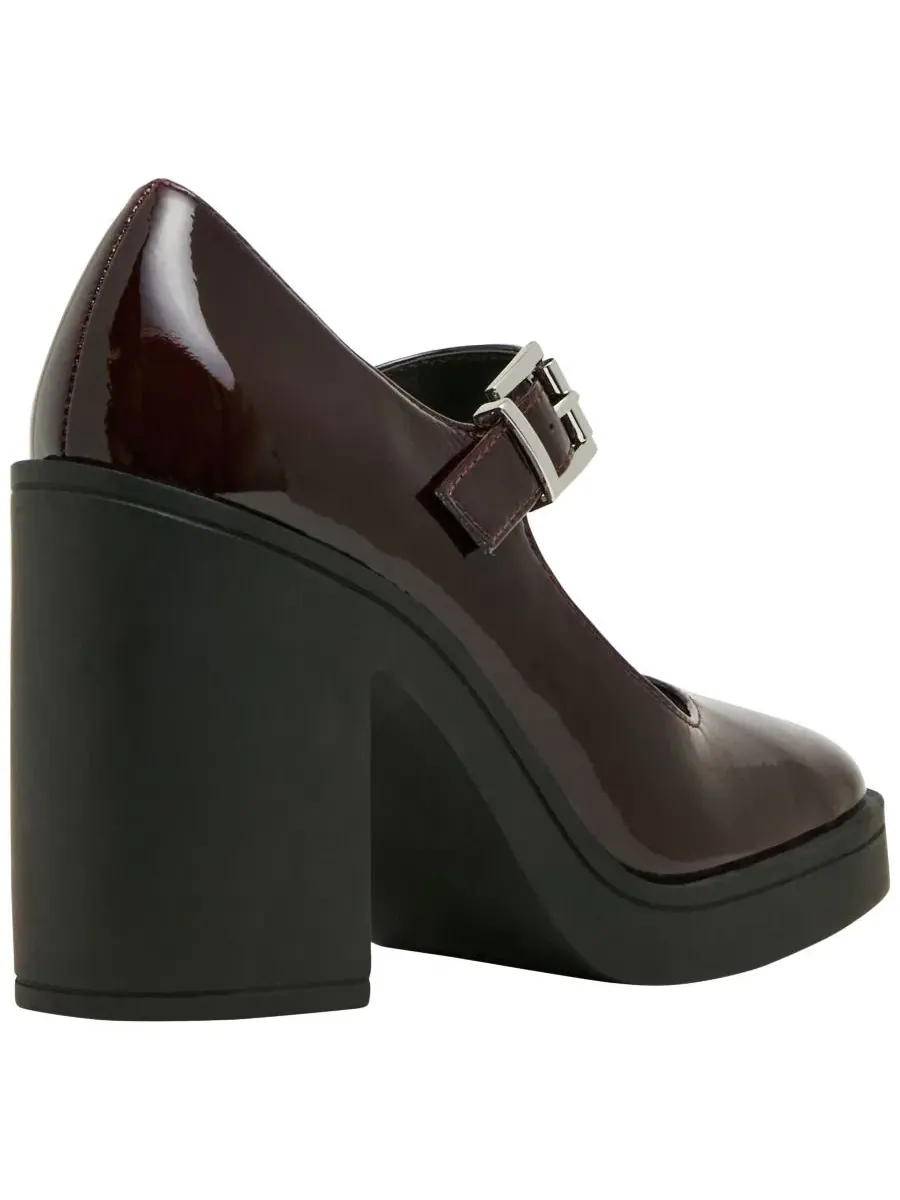 Туфли Мэри Джейн на платформе Daphne Madden Girl, Merlot Patent — изображение 6 из 7