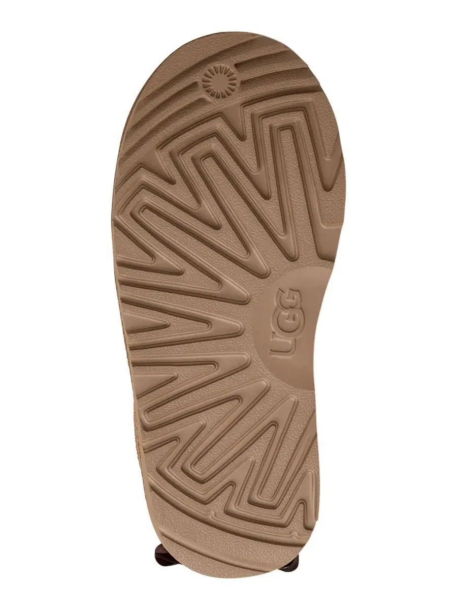 Детские сапожки-ботильоны с бантом Ultra Mini Bailey Bow UGG — изображение 4 из 6, орех