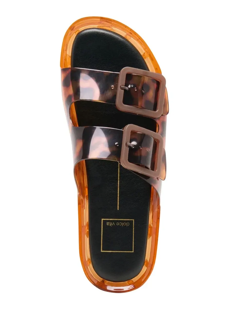 Сандалии с платформой Julio X Jelly Dolce Vita, Tortoise Vinyl — изображение 4 из 7