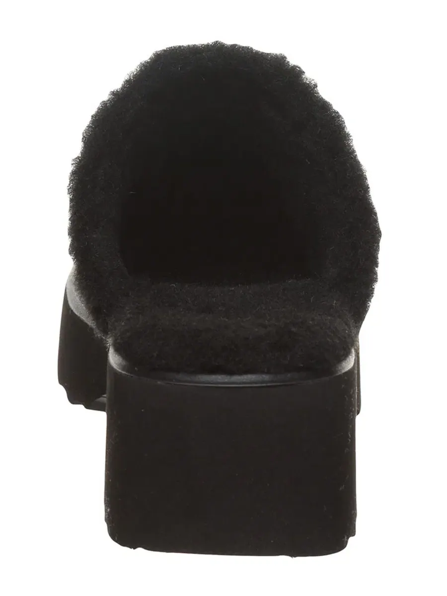 Мюли-клоги Marnie Suede Slip-On Clogs BEARPAW — изображение 3 из 8, черный