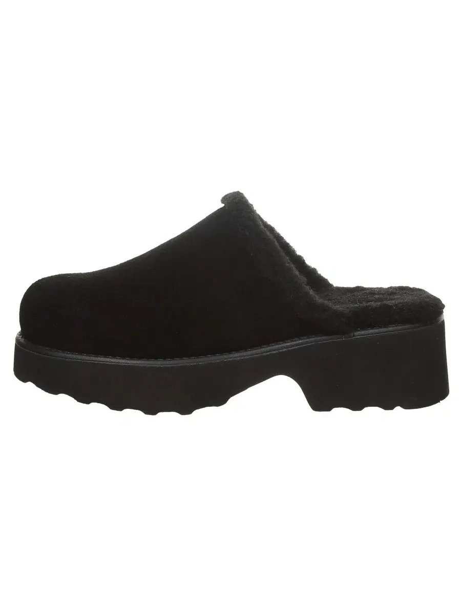 Мюли-клоги Marnie Suede Slip-On Clogs BEARPAW — изображение 6 из 8, черный