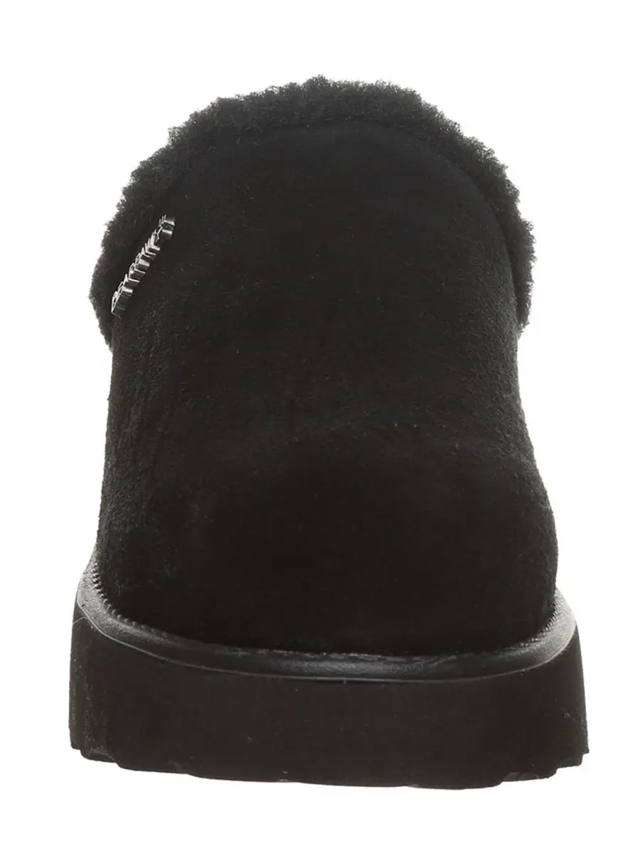 Мюли-клоги Marnie Suede Slip-On Clogs BEARPAW — изображение 8 из 8, черный