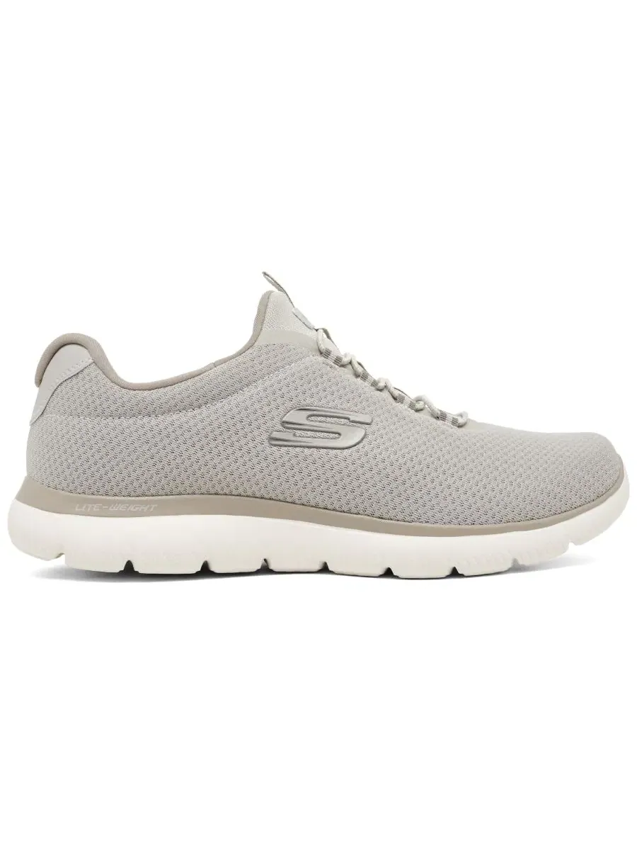 Мужские повседневные кроссовки SUMMITS Slip-On Wide-Width от Finish Line Skechers — изображение 2 из 6, тауп