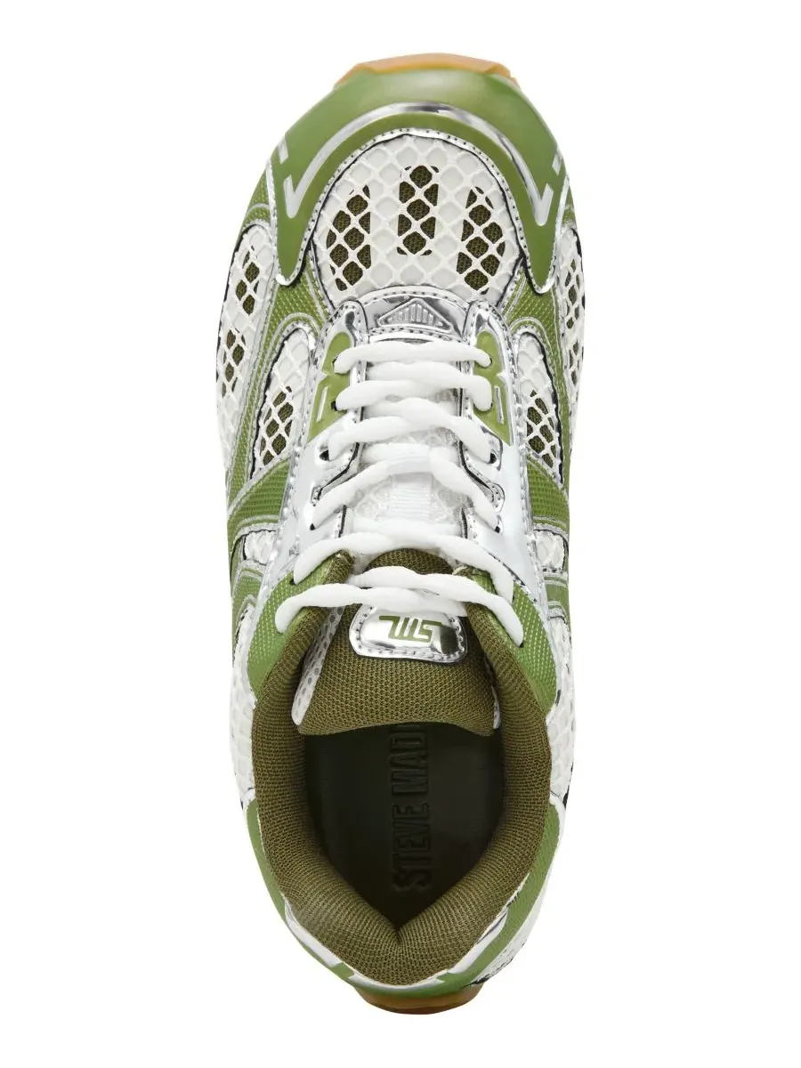 Кроссовки Pager Lace-Up Steve Madden — изображение 4 из 7, зеленый