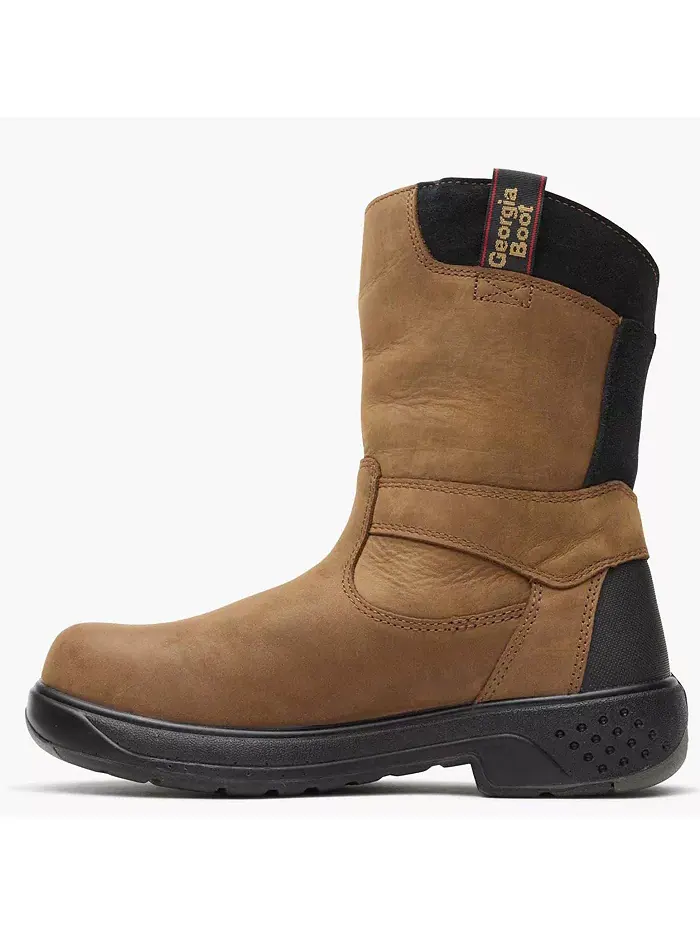 Мужские рабочие ботинки Georgia FLXpoint Waterproof Composite Toe Georgia Boot — изображение 5 из 7, коричневый