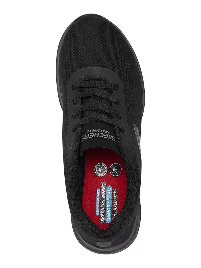 Женские кроссовки Ultra Flex 3.0 SR — рабочие кроссовки Jinie от Finish Line Skechers — изображение 5 из 6, черный