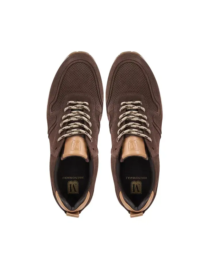 Мужские кеды Capri M Line By Bruno Magli — изображение 6 из 6, коричневый