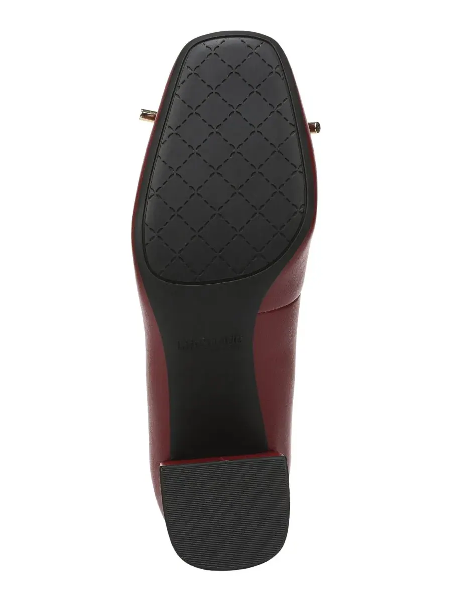 Туфли-лодочки Cora Slip-On Pumps LifeStride, Dark Cherry Faux Leather — изображение 5 из 5