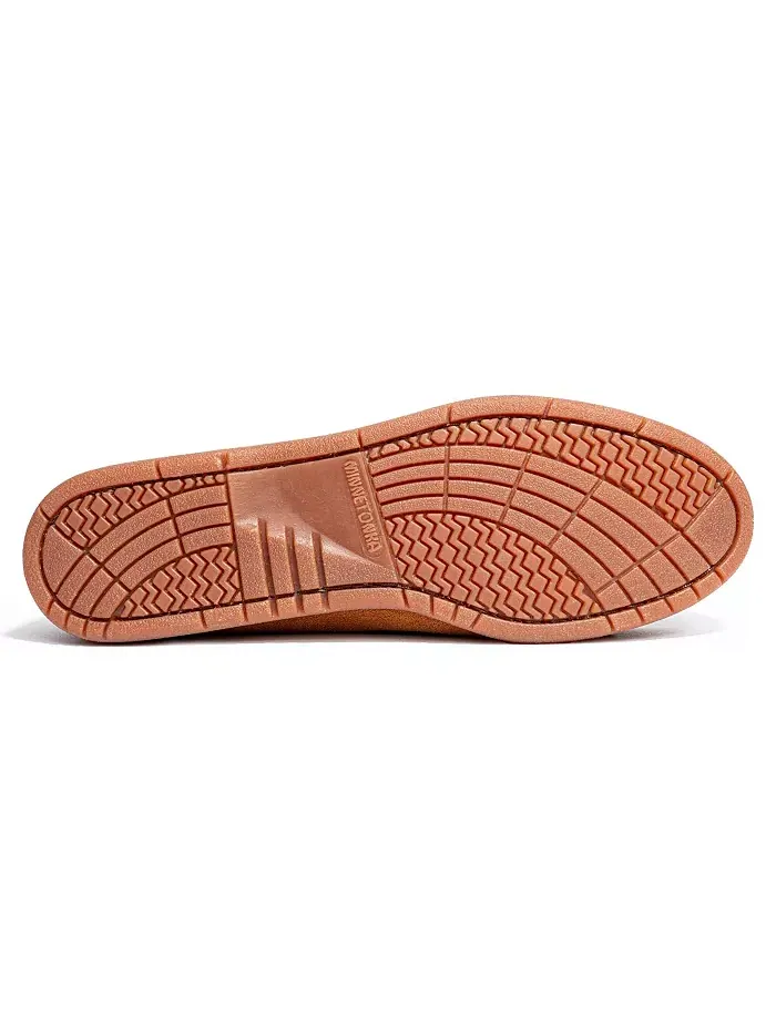 Женские лоферы Mellony Penny из замши Minnetonka — изображение 5 из 6, черный