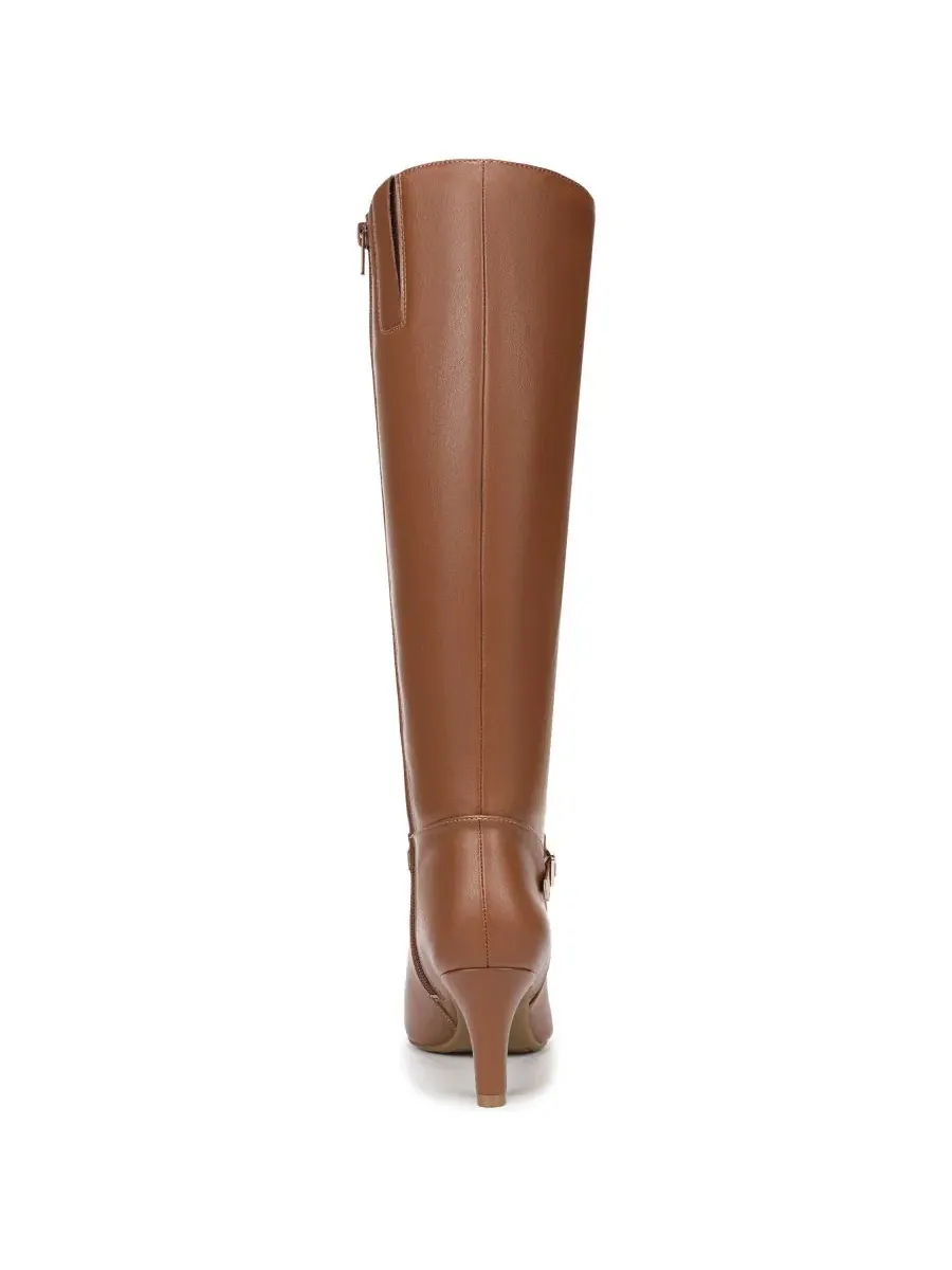 Женские сапоги Glenore с каблуком-рюмочкой LifeStride, Caramel Faux Leather — изображение 3 из 5