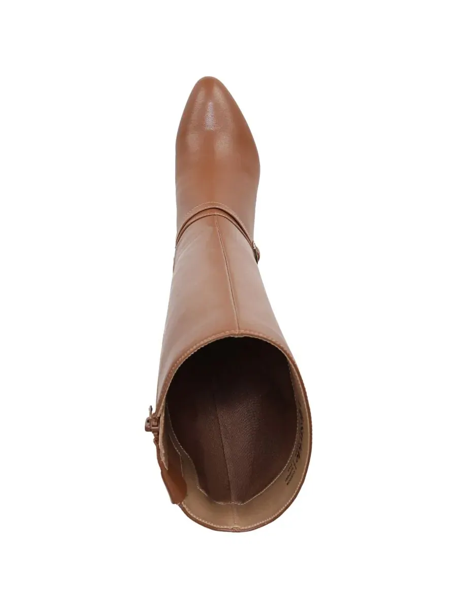 Женские сапоги Glenore с каблуком-рюмочкой LifeStride, Caramel Faux Leather — изображение 4 из 5