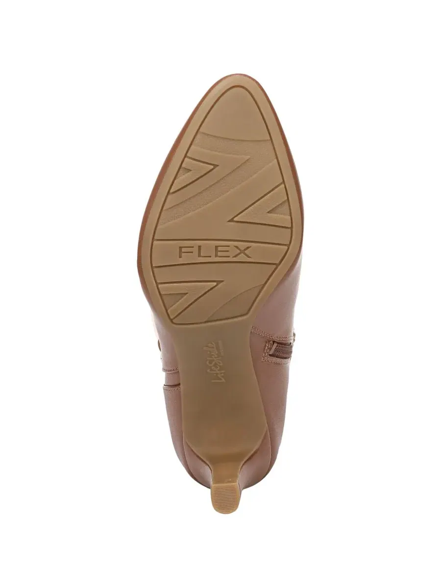 Женские сапоги Glenore с каблуком-рюмочкой LifeStride, Caramel Faux Leather — изображение 5 из 5