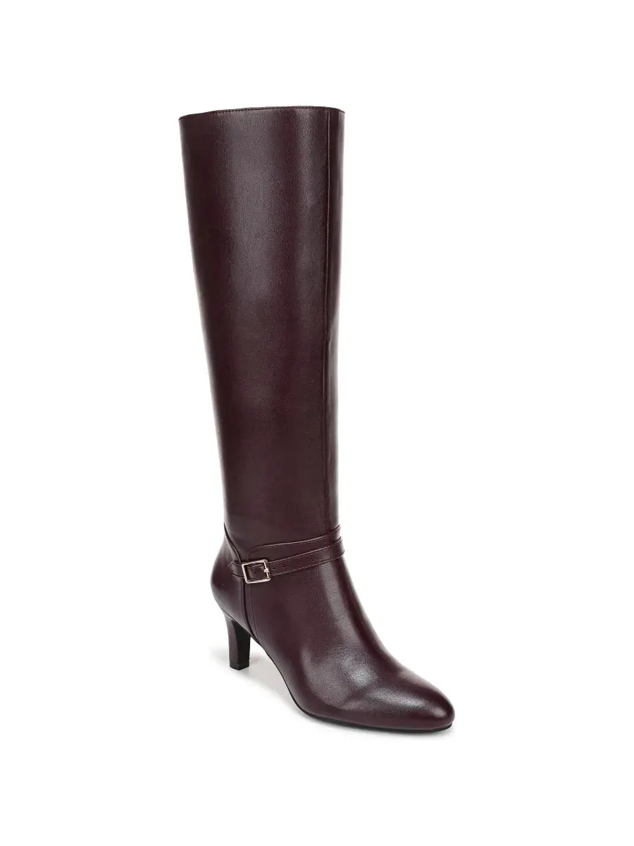 Женские высокие сапоги Glenore LifeStride, Chocolate Plum Faux Leather